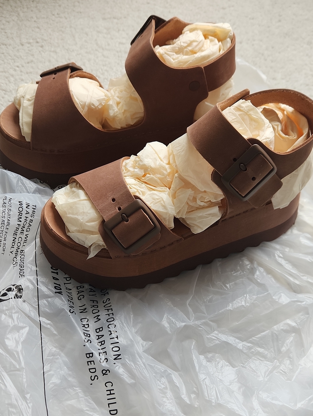 NEW Bryr Monochrome Espresso Gigi Chonk SZ 36